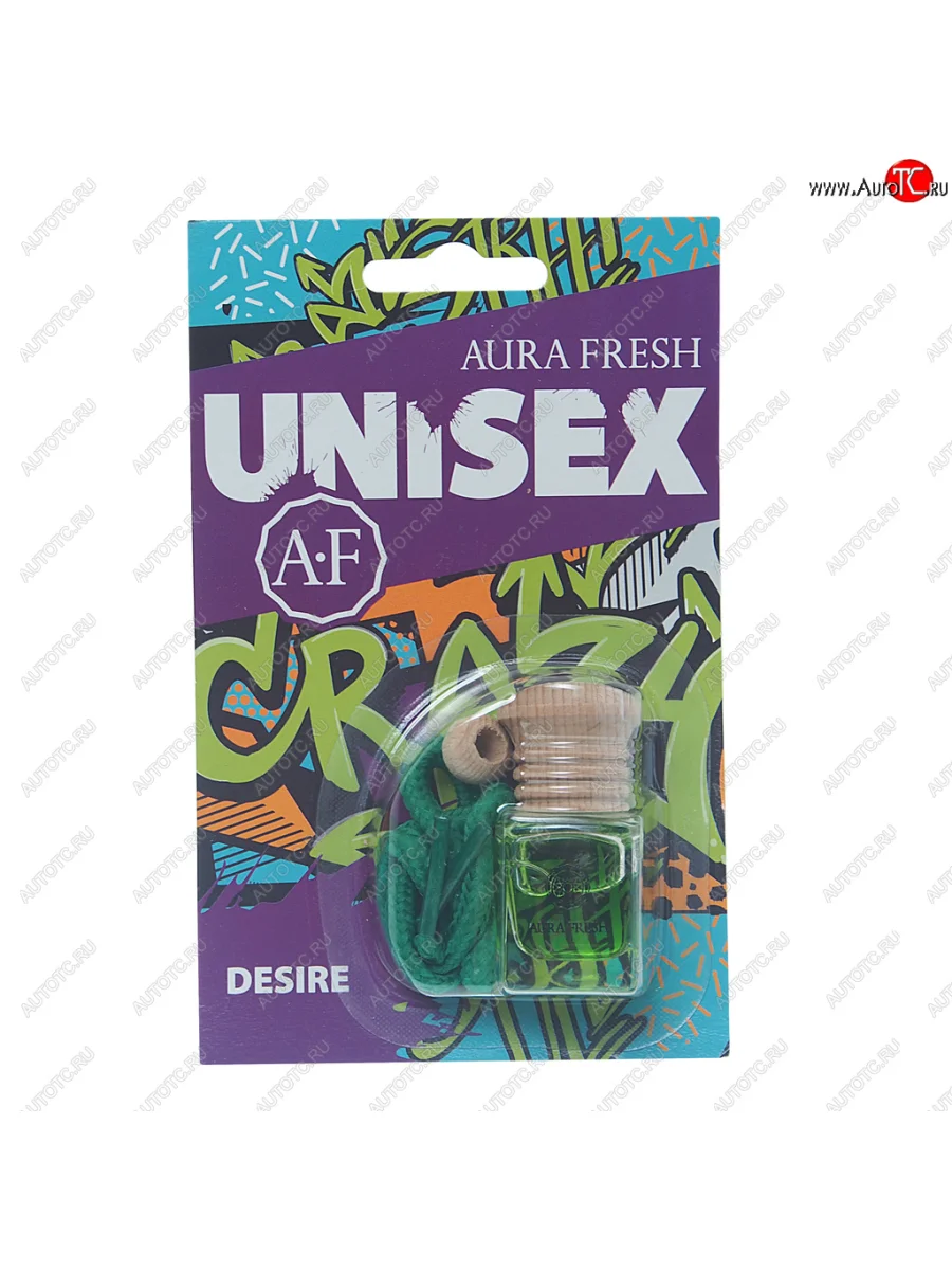Ароматизатор подвесной жидкостный (desire) 6мл Unisex AURA FRESH AURA FRESH 23380  в Самаре Самарской области