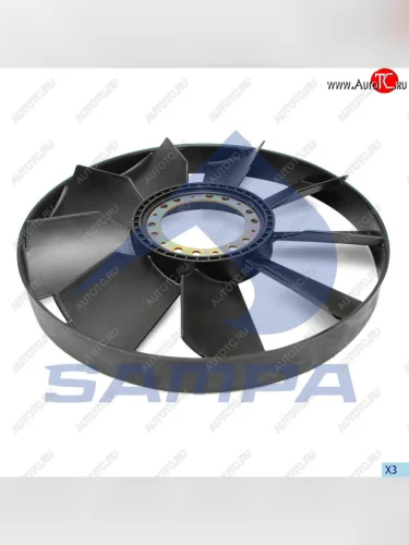 Крыльчатка MAN TGA вентилятора SAMPA SAMPA 021.356