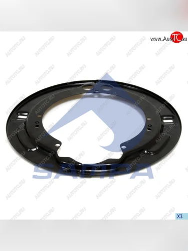 Щиток MAN барабана тормозного (на сторону) SAMPA SAMPA 020.325