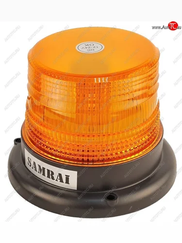 Маяк импульсный 1224V (10 светодиодов) 7 режимов на магните желтый LED LT LED TECHNOLOGY 015s