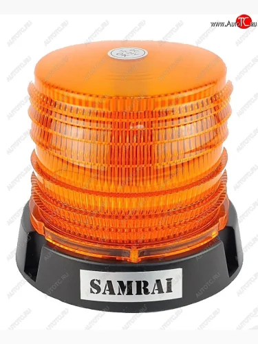 Маяк импульсный 1224V (16 светодиодов) 1 режим на магните желтый LED LT LED TECHNOLOGY 016-22a