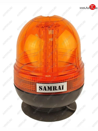 Маяк импульсный 1224V (60 светодиодов) 3 режима на магните желтый LED LT LED TECHNOLOGY 014b