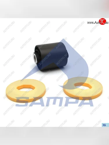 Сайлентблок MAN кабины с пыльниками SAMPA SAMPA 020.614