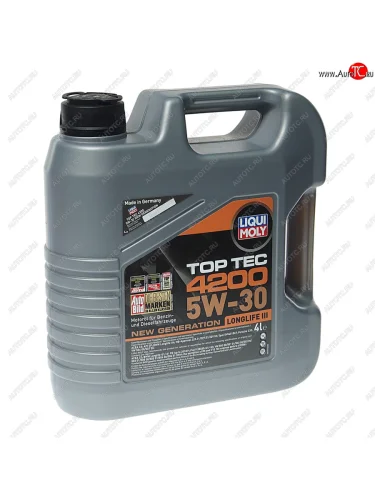 Масло моторное TOP TEC 4200 5W30 синт.4л LIQUI MOLY LIQUI MOLY 3715