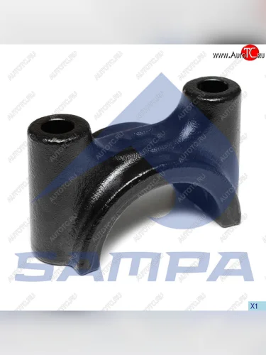 Скоба MAN TGM,TGL,TGA,TGS,TGX крепления втулки стабилизатора переднего SAMPA SAMPA 022.177