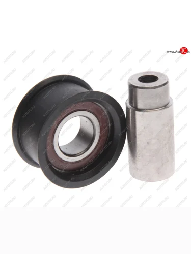 Ролик натяжной ГАЗ-3302 дв.УМЗ-4216 с осью комплект (гладкий) АВТОБОБ АВТОБОБ 42164.1308085