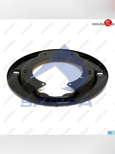 Щиток MAN барабана тормозного (на сторону) SAMPA SAMPA 020.327