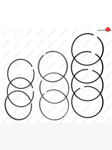 Кольца поршневые HYUNDAI HD65,72,78,County дв.D4AL d+0.00 комплект YPR YPR 23040-41400