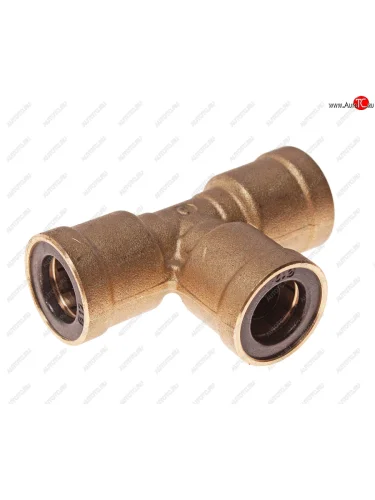 Соединитель трубки ПВХ,полиамид d=12мм тройник латунь CAMOZZI CAMOZZI put12