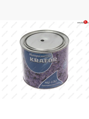 Краска черная 1.7кг НЦ-132 KRAFOR KRAFOR 495