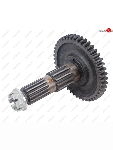 Вал КПП МТЗ вторичный с гайкой РЗТЗ РЗТ 50-1701256