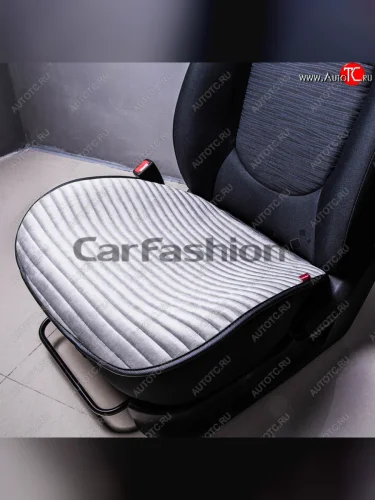 Накидка на сиденье велюр черно-серый (1 предм.) Monaco Mini CARFASHION CARFASHION 23027