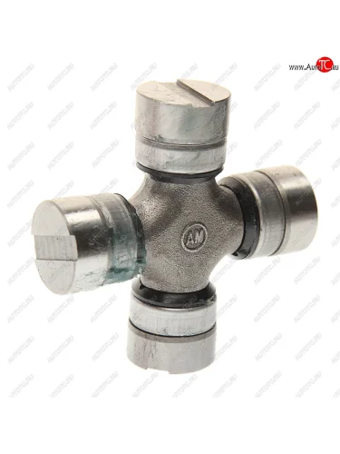 Крестовина ЗИЛ,КАМАЗ,УРАЛ вала карданного в сборе (39х118мм) (стопорные пластины) АВТОМАГНАТ АВТОМАГНАТ 130-2201025