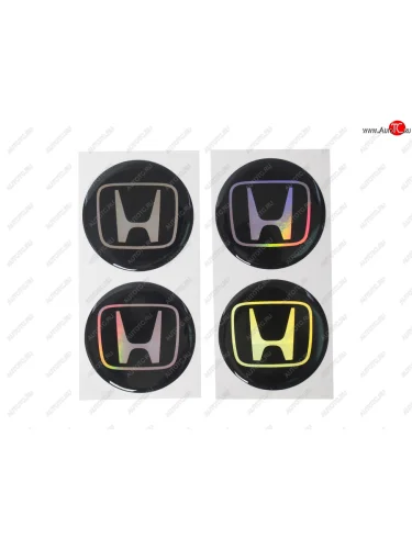 Эмблема диска колесного HONDA (6см) комплект 4шт. AUTOSTICKERS 02149017471