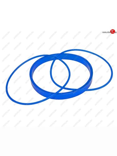 Кольцо ЯМЗ гильзы уплотнительное комплект силикон (3 поз.3 дет.) NO NAME 236-10020232440