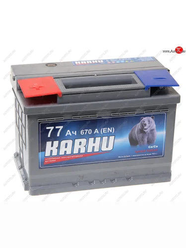 Аккумулятор KARHU 77Ач KARHU 6ст77(1)