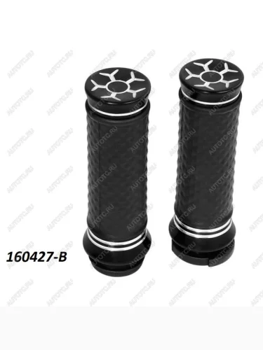 Грипсы на руль 25мм Harley-Davidson 3 КитайскиеЗапчасти пм-00025600