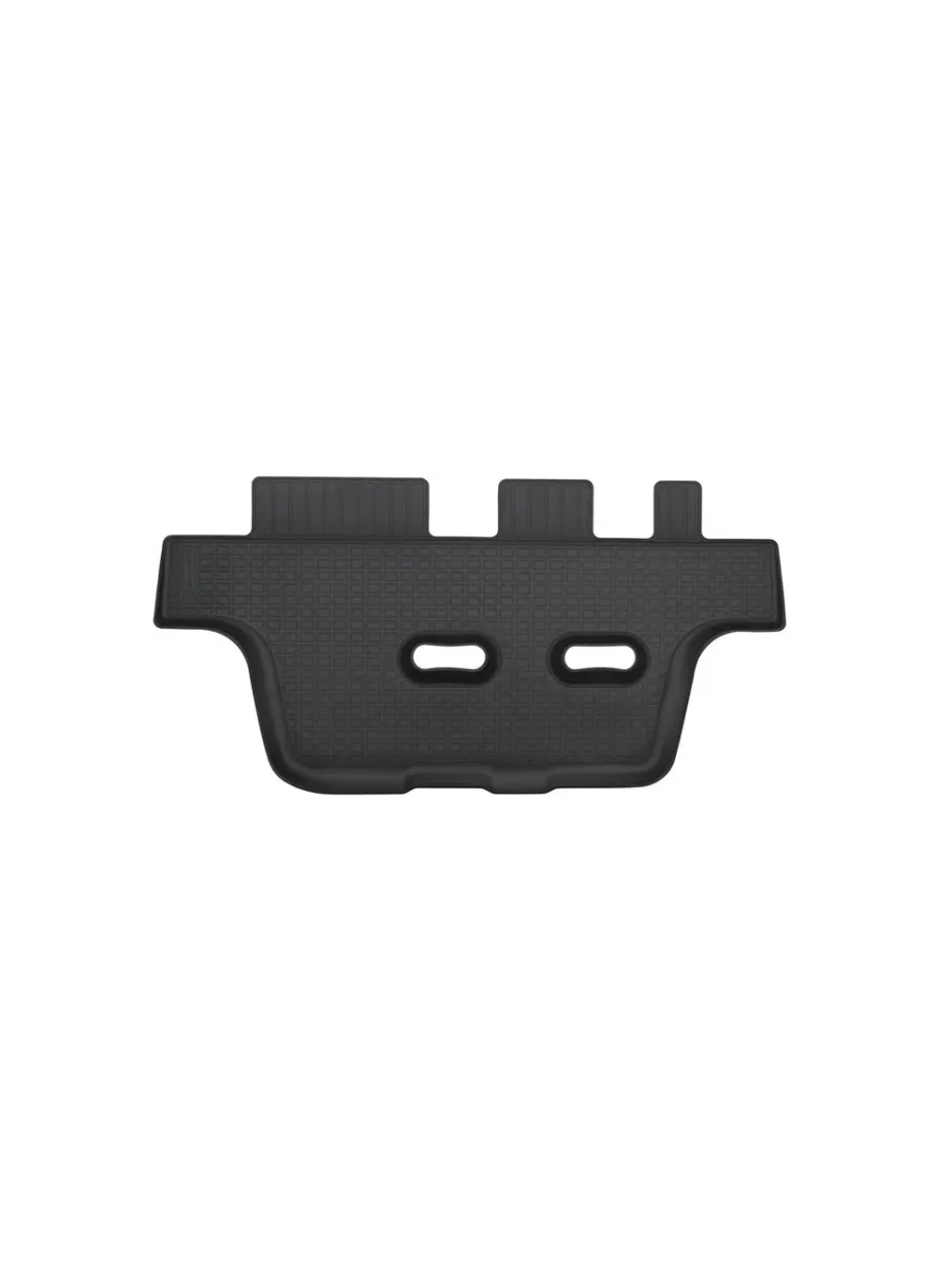 Коврики салонные (3 ряд) Norplast Unidec SSANGYONG Rexton Y400 дорестайлинг (2017-2020) (черные)  с доставкой в г. Пермь