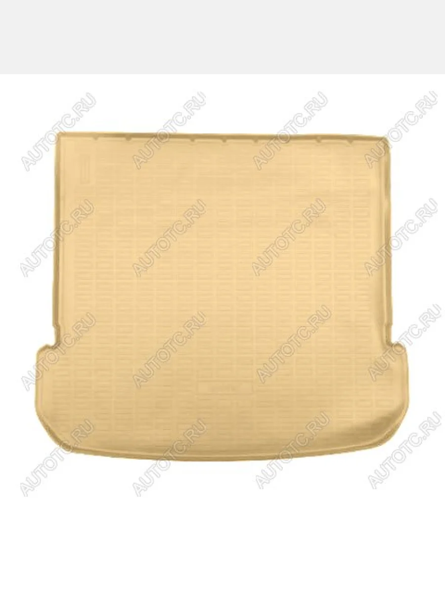 Коврик багажника (полиуретан, сложенный 3 ряд) Norplast Unidec Chery Tiggo 9 дорестайлинг (2023-2024) (бежевый)  в Керчи Республика Крым