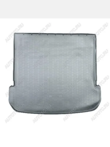Коврик багажника (полиуретан, сложенный 3 ряд) Norplast Unidec (серый) Chery Tiggo 9 дорестайлинг (2023-2024)