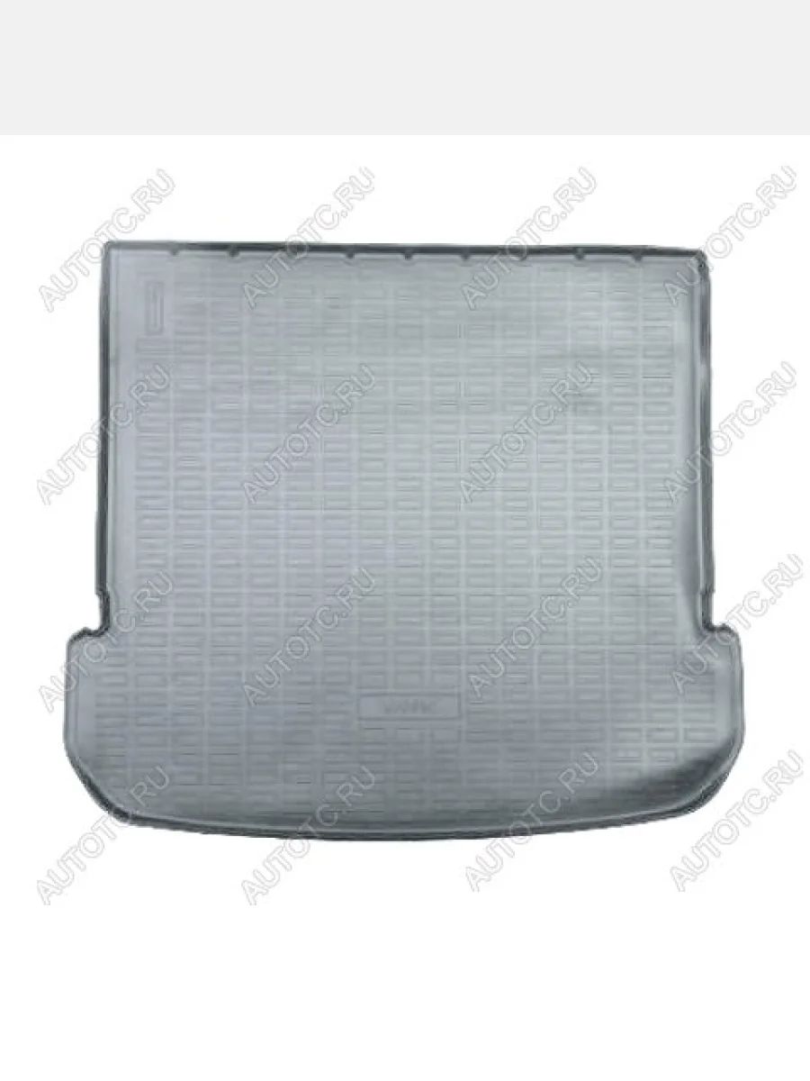 Коврик багажника (полиуретан, сложенный 3 ряд) Norplast Unidec Chery Tiggo 9 дорестайлинг (2023-2024) (серый)  в Керчи Республика Крым