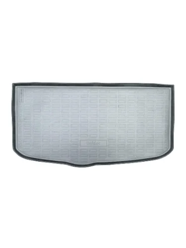 Коврик багажника (полиуретан) Norplast Unidec (серый) Hyundai i10  3 AC3,AI3 (2019-2025) хэтчбэк доресиайлинг, хэтчбэк рестайлинг