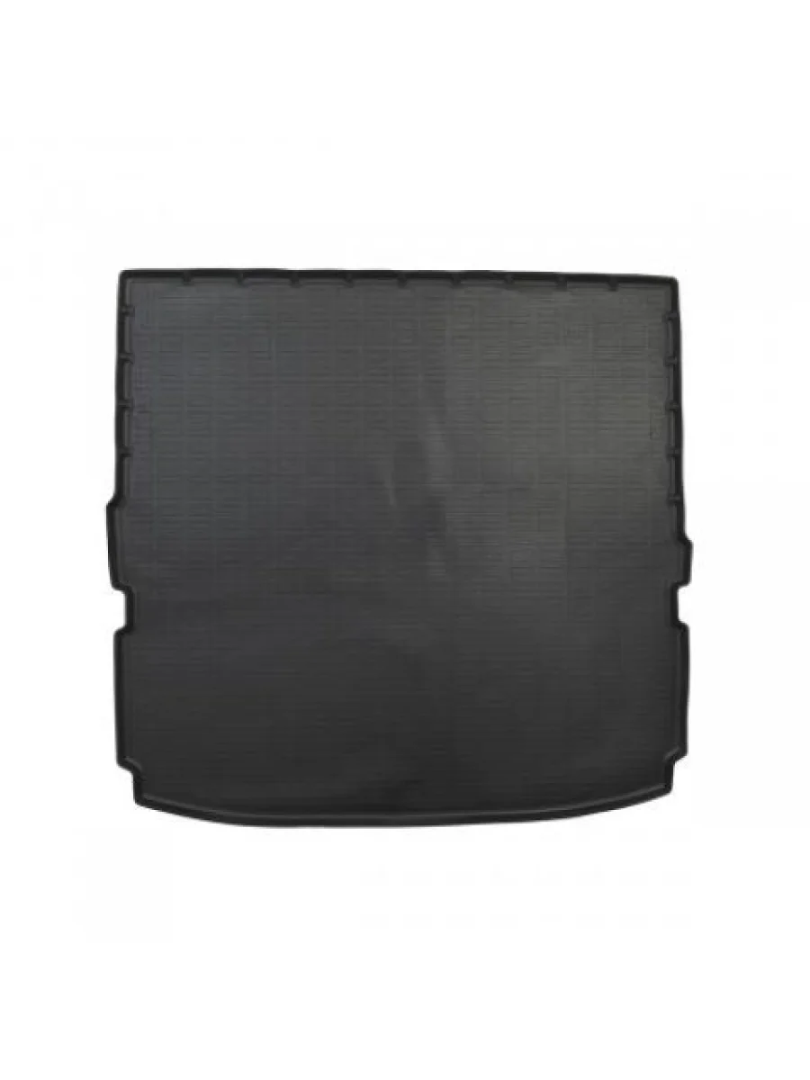 Коврик багажника (полиуретан, сложенный 3 ряд) Norplast Unidec SSANGYONG Rexton Y400 дорестайлинг (2017-2020) (черный)  с доставкой в г. Пермь