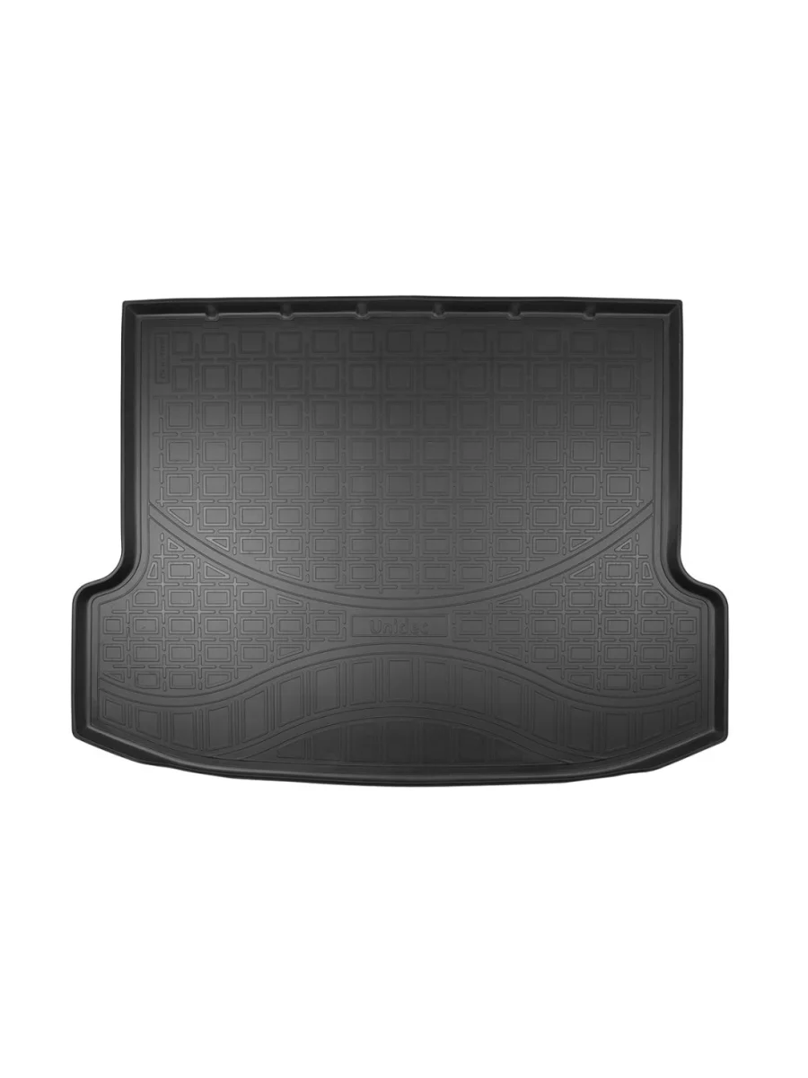 Коврик в багажное отделение с защитным фартуком Norplast Unidec Chery Tiggo 7 Pro Max T1E дорестайлинг (2022-2025) (черный)  с доставкой в г. Керчь