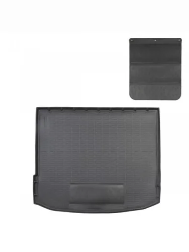 Коврик в багажное отделение с защитным фартуком Norplast Unidec (черный) Jetour Dashing (2022-2025)