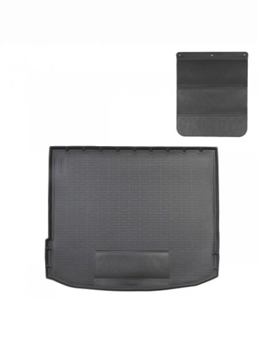 Коврик в багажное отделение с защитным фартуком Norplast Unidec Jetour Dashing (2022-2025) (черный)  в Перми Пермском крае