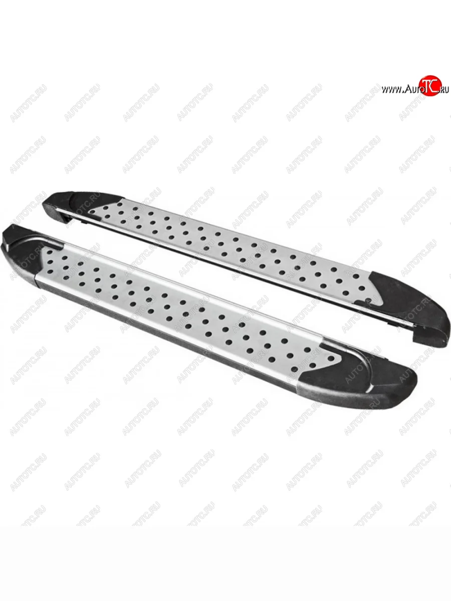 ПОРОГИ«БУМЕР I»  алюм. С РЕЗИНКОЙ 2123 «Шеви»   0279  в Самаре Самарской области