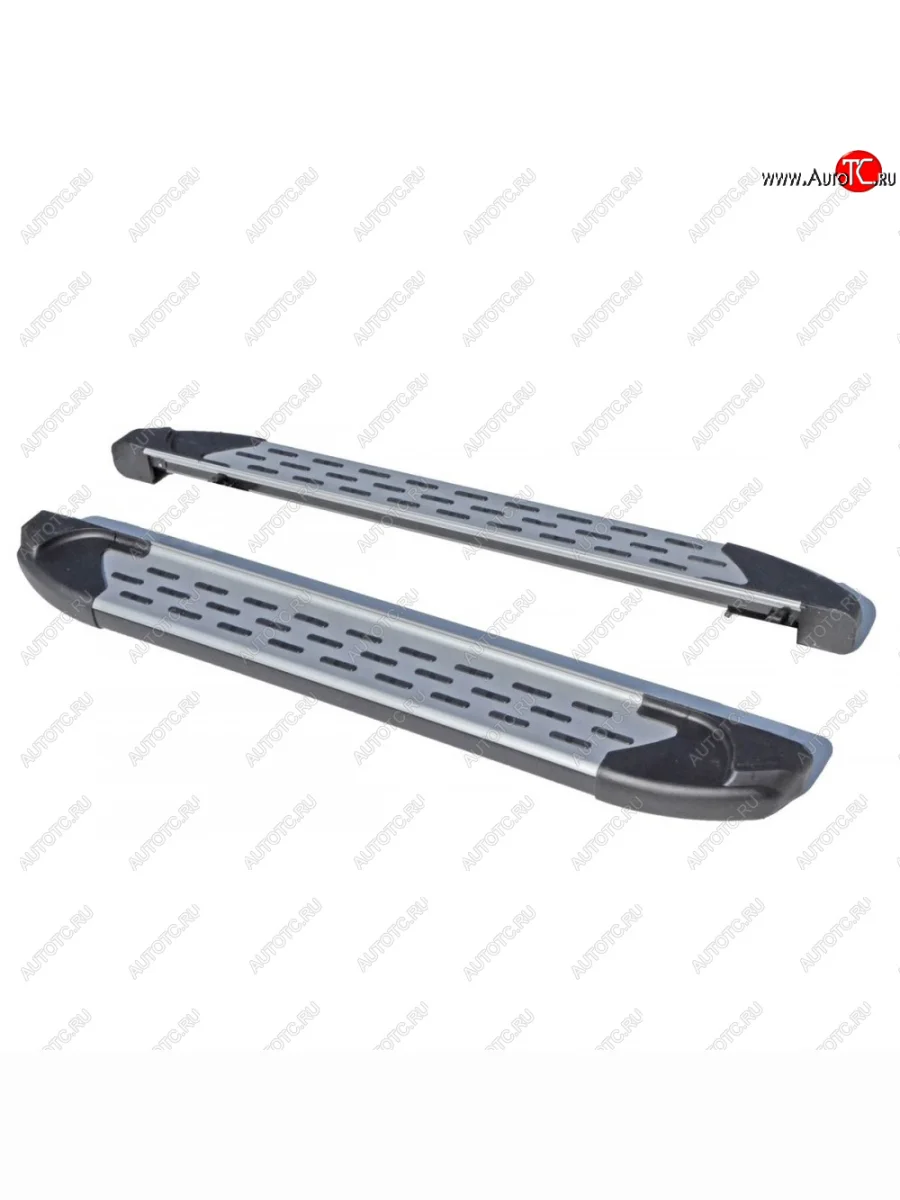 ПОРОГИ «БУМЕР II» алюм. С РЕЗИНКОЙ2123 «Шеви»    0281  в Самаре Самарской области