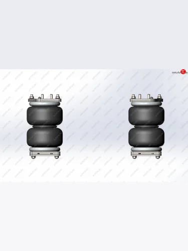 Пневмоподвеска Dodge Ram 2500 с пружинной подвеской, (2019 - н.в.), задняя ось Арайд 21024.02