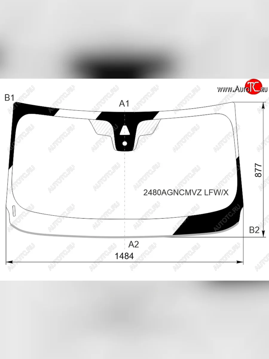Стекло лобовое (камера, датчик дождя, молдинг) XYG BMW X2 F39 (2017-2023) (зеленое)  в Перми Пермском крае