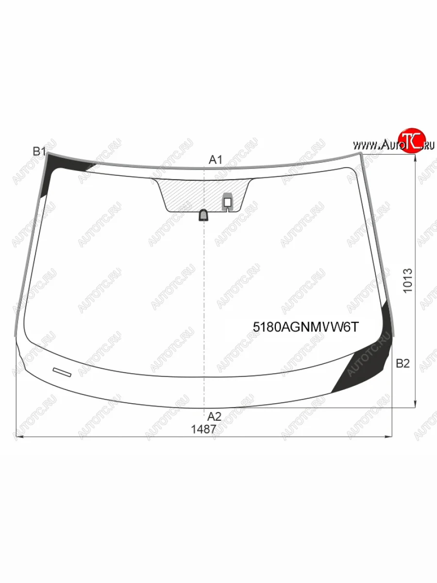 Стекло лобовое (датчик дождя, молдинг) FUYAO Mazda 6 GJ 2-ой рестайлинг универсал (2018-2025) (зеленое)  в Перми Пермском крае