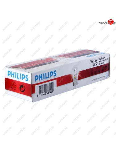 Лампа 24V W5W T10W W2.1x9.5d PHILIPS PHILIPS 13256cp