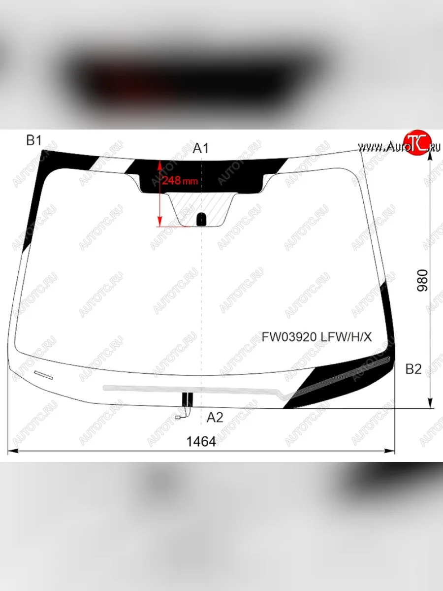 Стекло лобовое (обогрев щеток, две камеры) (USA) XYG Subaru Legacy BN/B15 дорестайлинг седан (2015-2017) (зеленое)  в Керчи Республика Крым
