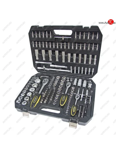 Набор головок торцевых и бит-головок 14,12 6-ти гран. 172 предмета ЭВРИКА ЭВРИКА er-80172