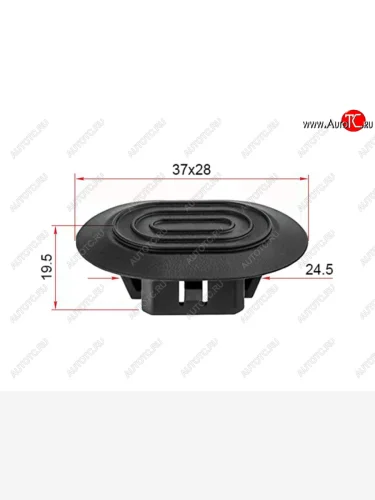 Клипса крепления порога TOYOTA SAT ST-12-0012