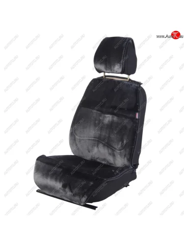 Накидка на сиденье мех искусственный серая 2шт. Antislip PREMIER PREMIER hr140
