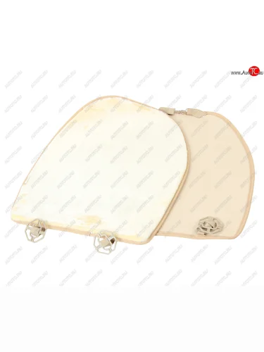 Накидка на сиденье мех искусственный без спинки бежевая 2шт. Antislip Seat PREMIER PREMIER hr16