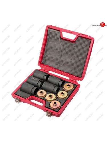 Набор съемников сайлентблоков под гидравлический привод в кейсе JTC JTC TOOLS CO., LTD jtc-4831 JTC TOOLS CO., LTD jtc-4831