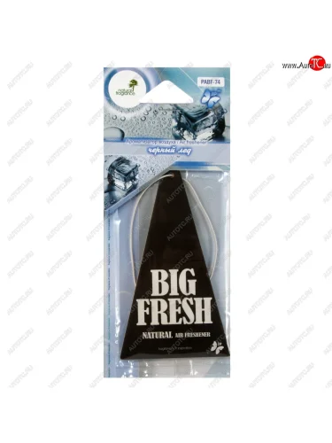 Ароматизатор подвесной пластина (лед черный) Big Fresh FKVJP FKVJP pabf-74 FKVJP pabf-74