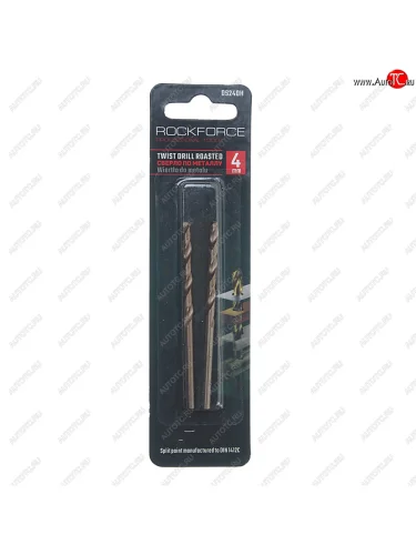 Сверло по металлу 4.0мм HSS Cobalt (2шт.) ROCKFORCE ROCKFORCE rf-ds240h