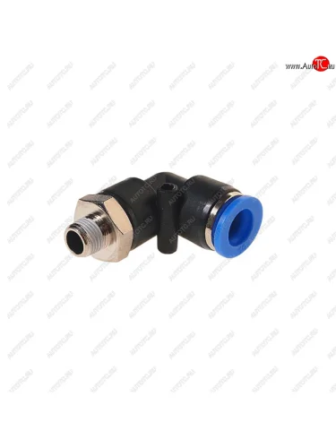 Фитинг для пластиковых трубок 18 угловой 10мм с наружной резьбой ROCKFORCE ROCKFORCE rf-spl10-01