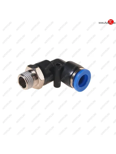 Фитинг для пластиковых трубок 14 угловой 10мм с наружной резьбой ROCKFORCE ROCKFORCE rf-spl10-02