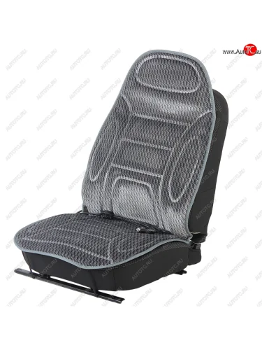 Накидка на сиденье с подогревом 12V с терморегулятором темно-серая SKYWAY SKYWAY s02201017
