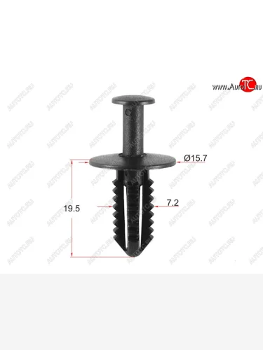Клипса распорная MERCEDES (1 шт.) SAT ST-KE-146