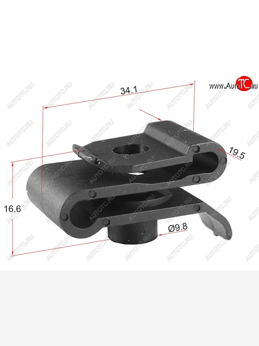 Клипса фиксатор TOYOTALEXUS (1 шт.) SAT ST-KJ-1303  в Воронеже Воронежской области