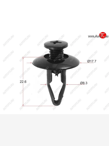 Клипса подкрылка FORDMAZDA (1 шт.) SAT ST-KJ-1726